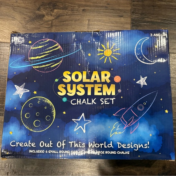 Solar System Chalk Set NEW - Picture 2 of 2